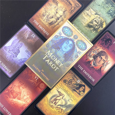 Scrying Ink Lenormand е тесте 36 карти с джобен размер колода Таро и карти Таро Оракул