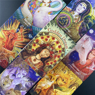 Cărți de tarot pentru pisici Kawaii Magie completă în engleză Citiți Soarta Deck Joc de masă Jocuri de familie Cadou de aniversare Roz Drăguț Încântător Oracol de pisică