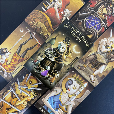 Tarokaardid täisingliskeelne Arcanum Tarokaardid Perepuhkusepidu Mängukaardid Pakk Tarokaardi lauamängud