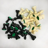 32 figūrėlės 6,4 cm šachmatų figūrėlės suaugusiems vaikams Šachmatų intelektualūs žaislai Plastikiniai šachmatų personažų čempionato žaidimo žaislai