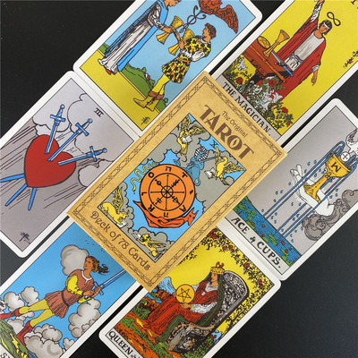 Tarot Imedemaal lauamängukaardid Oracle Party Ennustamispokker Kingituste kabe täis ingliskeelne pakk koos PDF-juhendiga