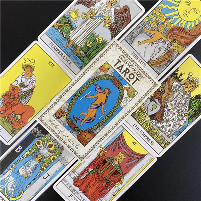 Tarot Imedemaal lauamängukaardid Oracle Party Ennustamispokker Kingituste kabe täis ingliskeelne pakk koos PDF-juhendiga