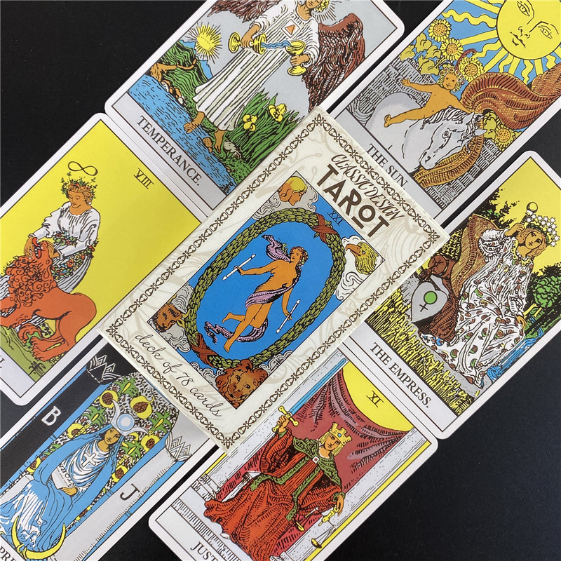 Tarot Imedemaal lauamängukaardid Oracle Party Ennustamispokker Kingituste kabe täis ingliskeelne pakk koos PDF-juhendiga