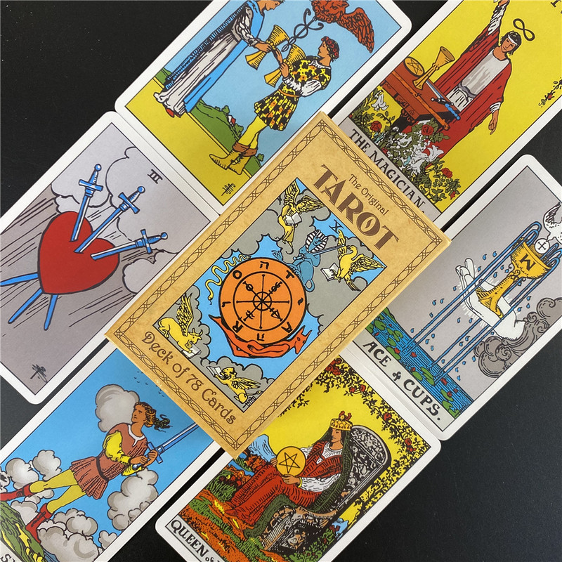 Tarot Imedemaal lauamängukaardid Oracle Party Ennustamispokker Kingituste kabe täis ingliskeelne pakk koos PDF-juhendiga