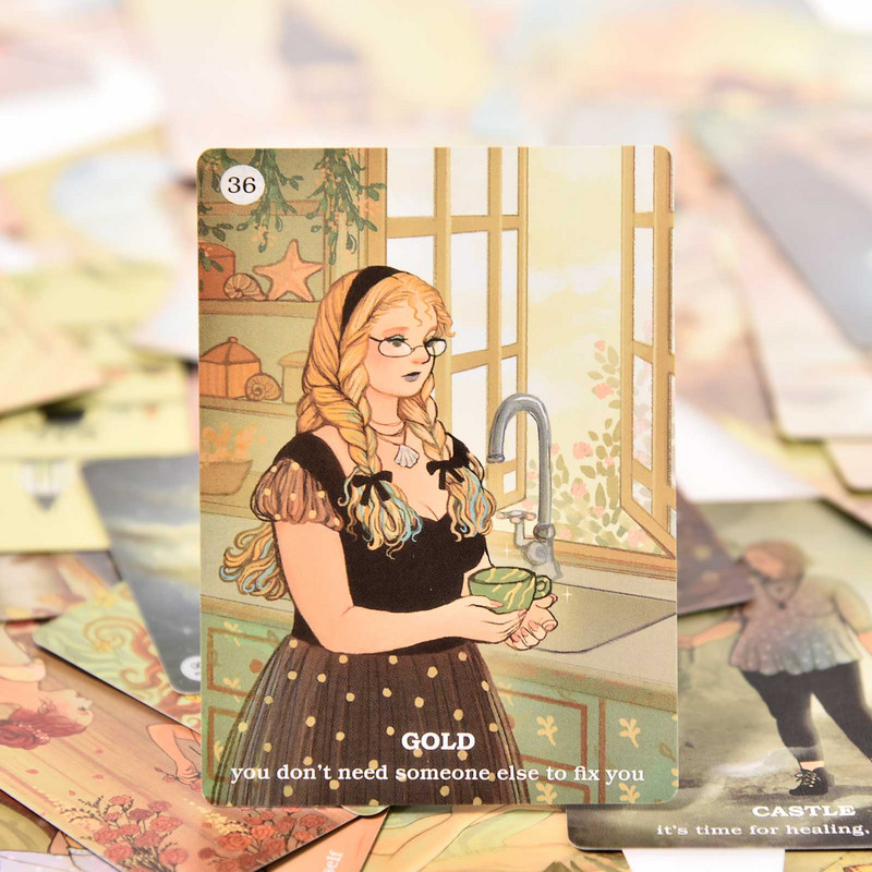 45 kaarti Uskuge oma maagiasse Oraakli tekk Tarot Meelelahutus Perekond Sõbrad Peod Lauamäng Tarot