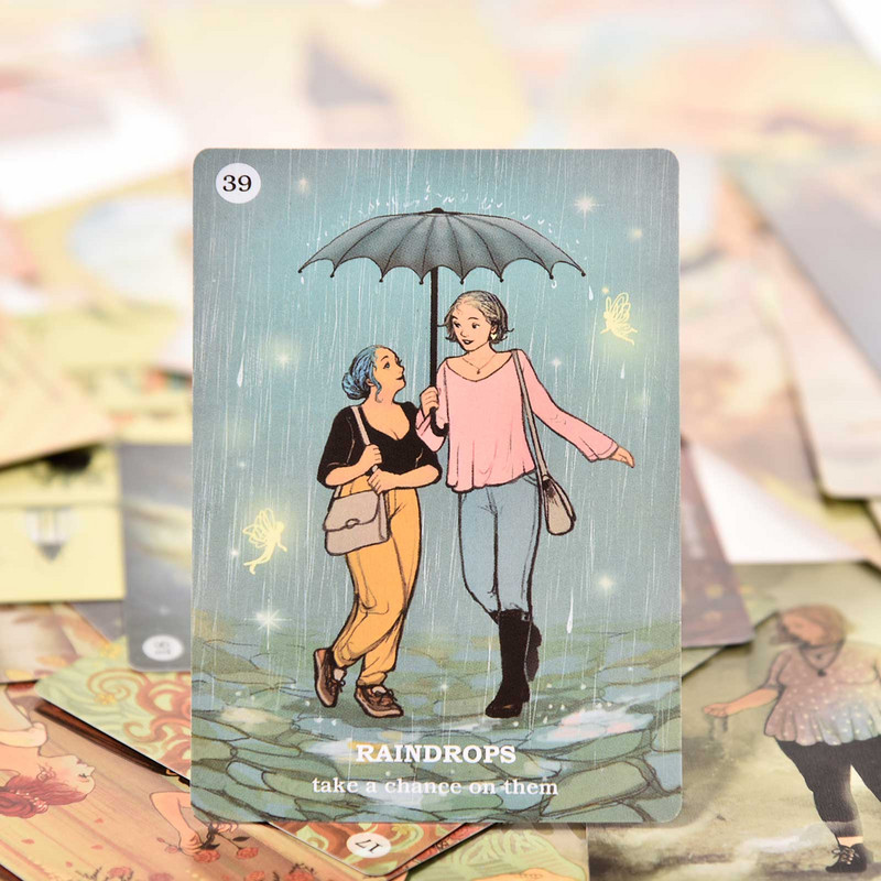 45 kaarti Uskuge oma maagiasse Oraakli tekk Tarot Meelelahutus Perekond Sõbrad Peod Lauamäng Tarot