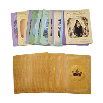 Богиня Oracle Cards 44 карти Fate Divination Tarot Card Deck за възрастни деца Семеен приятел Парти развлечение Настолна игра