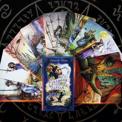 2021. Novi dolazak Witch Tarot Interactive Desktop Oracle Card Tarot Špil Proricanje Sudbina Tarot Card Drinking Party Game Poklon