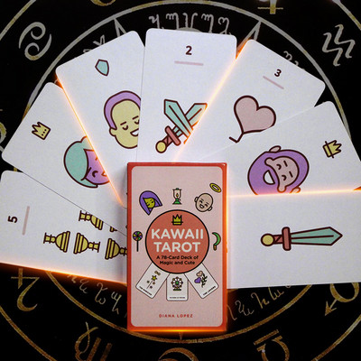 2021. aasta uustulnukate nõiatarot interaktiivne töölaua Oracle'i kaart, tarokaart, ennustamine, saatus Tarokaardi joomine peomängu kingitus