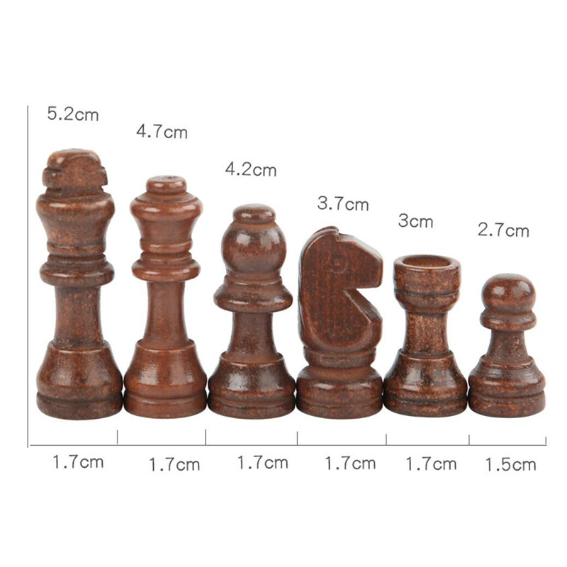 32 vnt medinių šachmatų figūrėlių sukomplektuoti šachmatų tarptautiniai žodinių šachmatų rinkiniai juodai balti šachmatų figūrėlių pramoginiai priedai