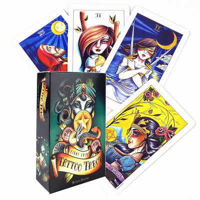 Ediția a 2-a The Star Tarot Deck Joc de masă pentru petrecere de petrecere a timpului liber Cărți de Oracle cu Ghid PDF