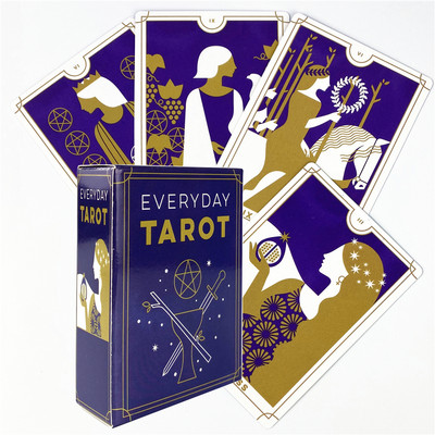 Ediția a 2-a The Star Tarot Deck Joc de masă pentru petrecere de petrecere a timpului liber Cărți de Oracle cu Ghid PDF