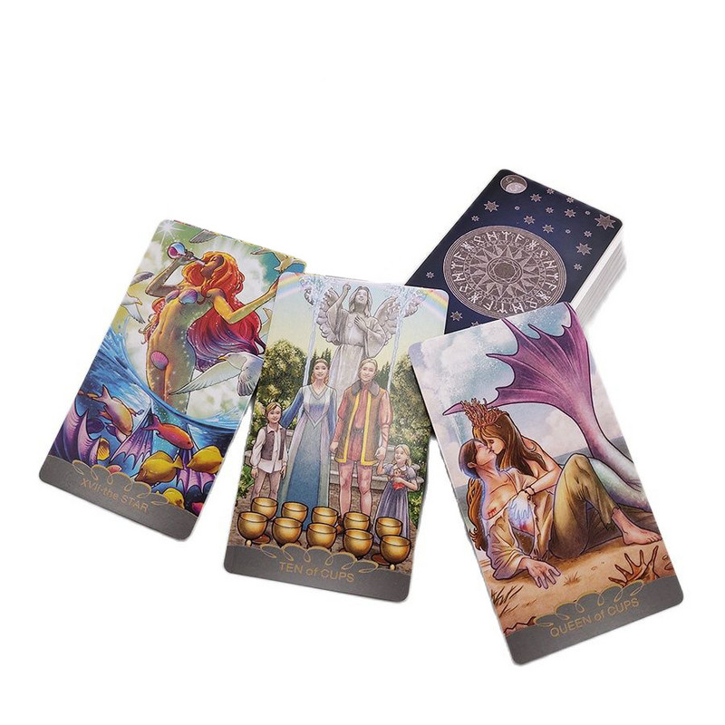 Gregory Scott Παιχνίδι με κάρτες Ταρώ Family Party Divination Fate Παιχνίδι 78 Φύλλων Tarot Deck Party Παιδικό ψυχαγωγικό επιτραπέζιο παιχνίδι