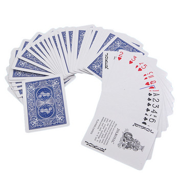 Най-новите Jdlroyal Poker Червени/Сини Редовни карти за игра Стандартни запечатани тестета Magic Tricks Покер карти за игра Magice Tricks ZXH