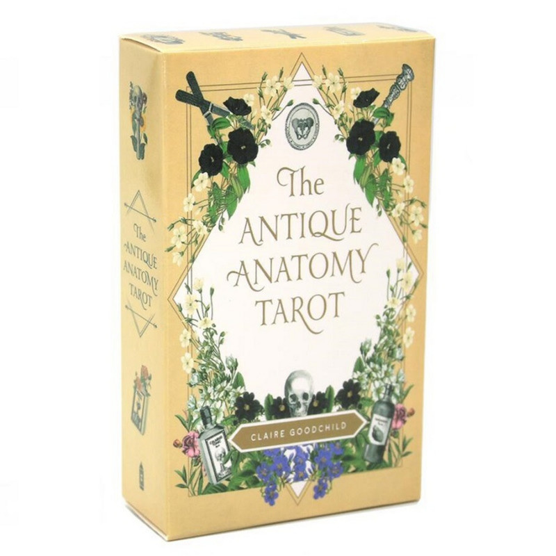 The Antique Anatomy Tarot Επιτραπέζιο παιχνίδι Παιχνίδια Oracle Divination Προφήτης Προφητεία Κάρτα πόκερ Δώρο Πρόβλεψη Oracle