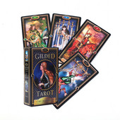Tarot Deck Card și Ghid Joc Tarot Jucărie Tarot Divinație Oracole Ghid Soarta Board Engleză Pentru Cadou de familie