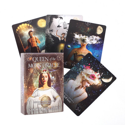 Tarot Deck Card și Ghid Joc Tarot Jucărie Tarot Divinație Oracole Ghid Soarta Board Engleză Pentru Cadou de familie
