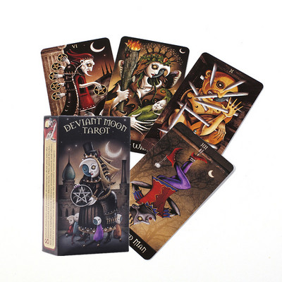 Tarot Deck Card și Ghid Joc Tarot Jucărie Tarot Divinație Oracole Ghid Soarta Board Engleză Pentru Cadou de familie