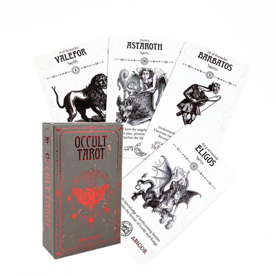 Tarot Deck Card și Ghid Joc Tarot Jucărie Tarot Divinație Oracole Ghid Soarta Board Engleză Pentru Cadou de familie