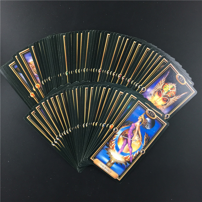 Tarokaart ja juhend Taromäng Taromängu mänguasi Taro ennustamine Oraaklite juhendamine Saatuselaud inglise keel Perele kingitus