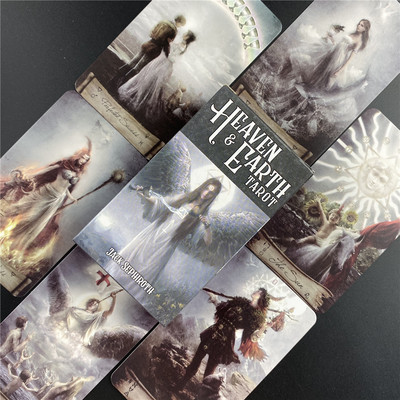 Amenti Oracle Cards Feather Heart Deck și ghid Ghid Înțelepciunea antică pentru lumea modernă Tarot pentru începători Joc de divinație