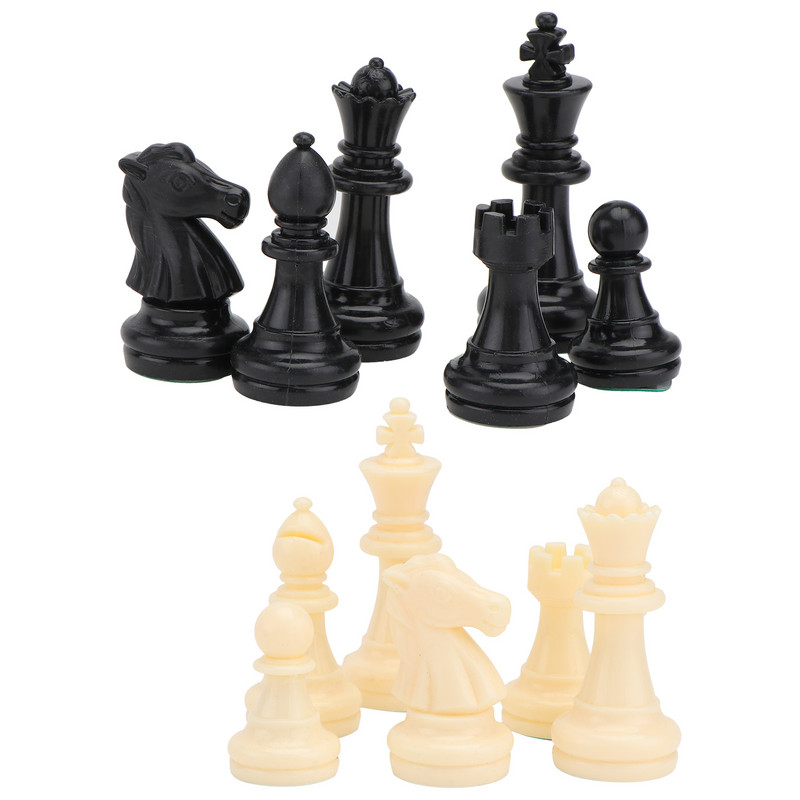 32 db Mágneses sakkfigura Mágneses kövek sakk-kiegészítők Knight Magnetic King sakkfigura Társasjáték Műanyag gyerekjáték gyerek