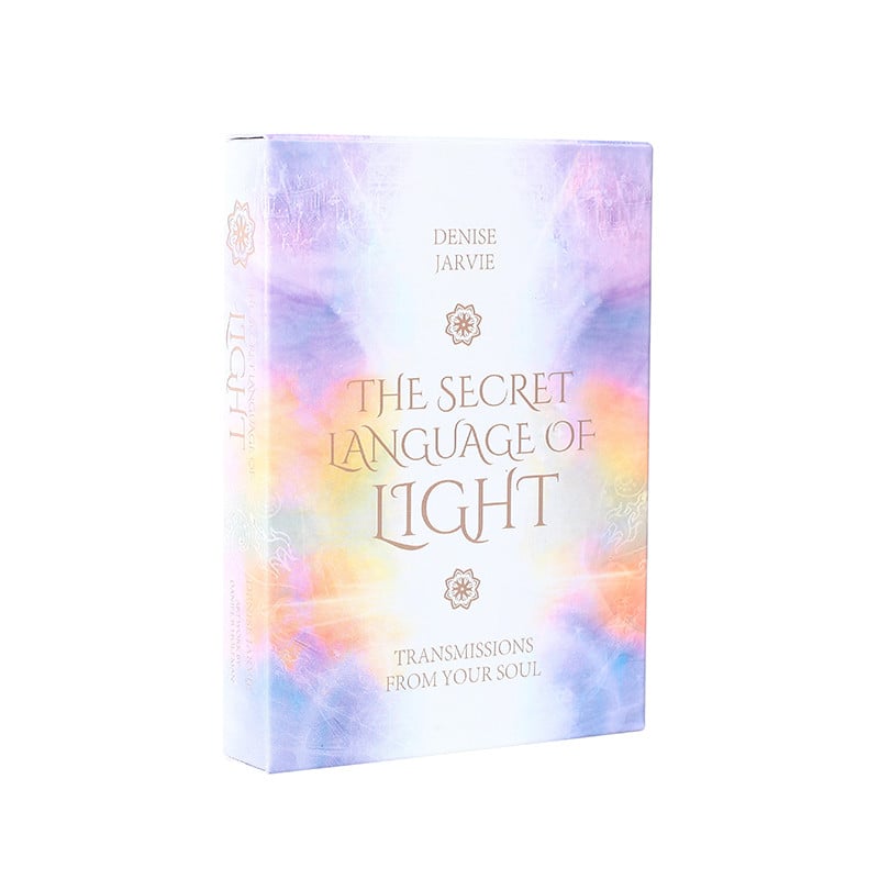 Oracle limbajul secret al luminii Tarot Oracle Card Board Deck Jocuri Cărți de joc pentru joc de petrecere