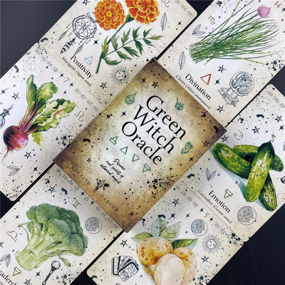 Vintage Wisdom Oracle Tarot Cards e-Guidebook Cards Divination Wisdom Love Divination Fate Tarot Deck Επιτραπέζια παιχνίδια