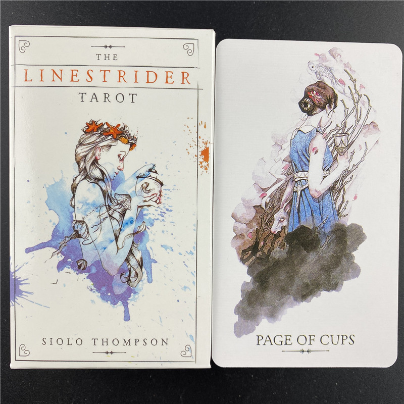 The Linestrider Tarot Deck Oracle Cards Αγγλική Έκδοση Επιτραπέζιο Παιχνίδι Γυναικεία Οικογενειακό Πάρτι Παίζοντας Μαντική Μοίρα