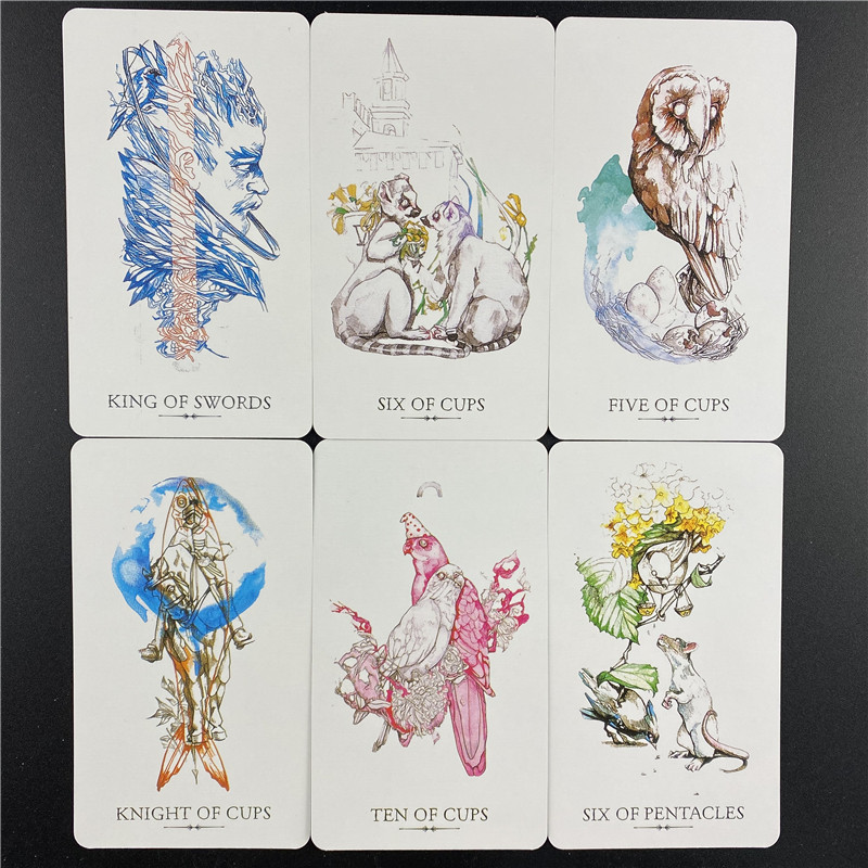 The Linestrider Tarot Deck Oracle Cards Αγγλική Έκδοση Επιτραπέζιο Παιχνίδι Γυναικεία Οικογενειακό Πάρτι Παίζοντας Μαντική Μοίρα