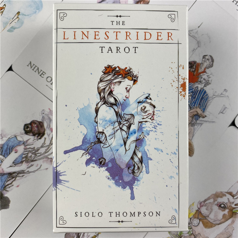 The Linestrider Tarot Deck Oracle Cards Αγγλική Έκδοση Επιτραπέζιο Παιχνίδι Γυναικεία Οικογενειακό Πάρτι Παίζοντας Μαντική Μοίρα