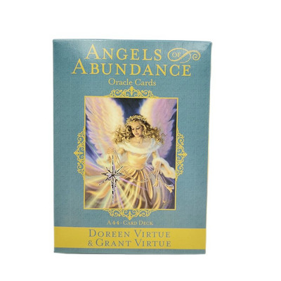Îngerii abundenței Cărți Oracle Versiune în limba engleză Tarot Card Deck Fate Divination Gameplay Family Party Joc de masă