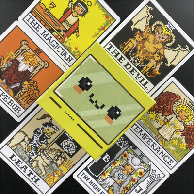 Uued vabamüürlaste tarokaardid ingliskeelse versiooniga mängulaud Oracle`i perepidu mängimine