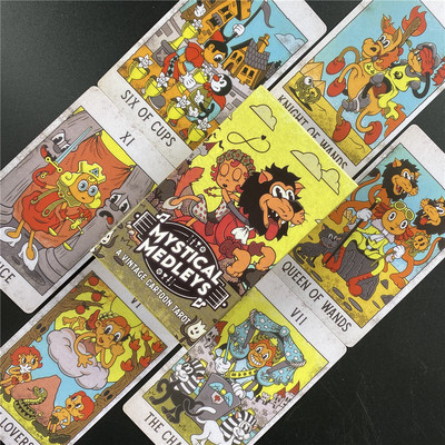 Uued vabamüürlaste tarokaardid ingliskeelse versiooniga mängulaud Oracle`i perepidu mängimine