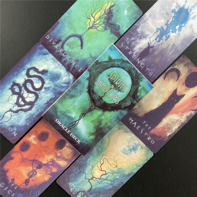 Uued vabamüürlaste tarokaardid ingliskeelse versiooniga mängulaud Oracle`i perepidu mängimine