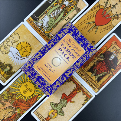 Kuldsed Lenormand Oracle kaardid vaba aja peolauamäng Kvaliteetne ennustamisennustustarot koos juhendiga
