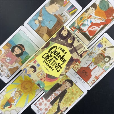 Black Cats Tarot Cards Prophecy Divination Deck Versiunea în engleză Joc de masă de divertisment