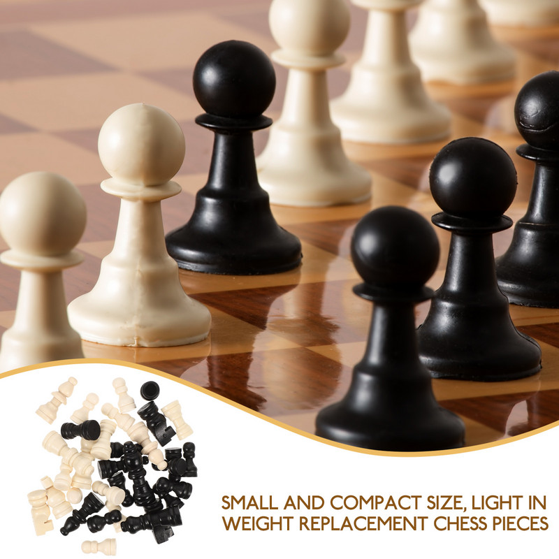 2 seturi de piese de șah din lemn Mini șah din lemn Set de șah din lemn Piese de șah pentru copii