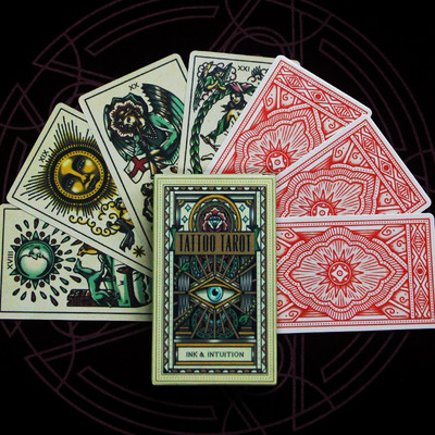 Nova karta Tarot Oracle Puna engleska verzija Gothic Word Light Seers Špil karata Stolna igra Zabavna društvena igra Poklon
