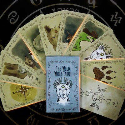 Nova karta Tarot Oracle Puna engleska verzija Gothic Word Light Seers Špil karata Stolna igra Zabavna društvena igra Poklon