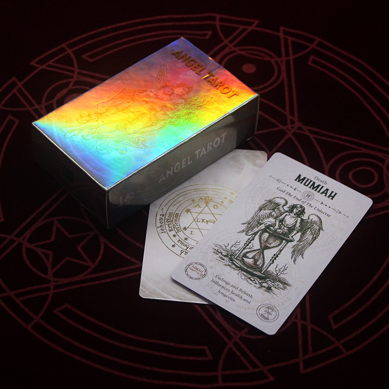 Nova karta Tarot Oracle Puna engleska verzija Gothic Word Light Seers Špil karata Stolna igra Zabavna društvena igra Poklon