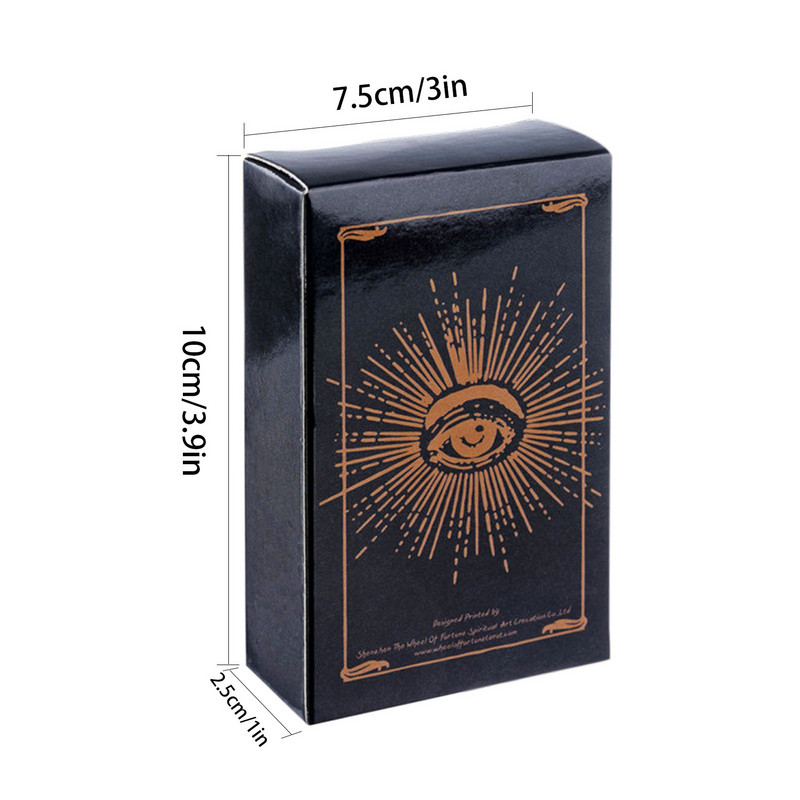 The Wheel of Fortune Κάρτα Ταρώ Oracle Card Entertainment Party Επιτραπέζιο παιχνίδι Tarot Deck Mysterious Divination