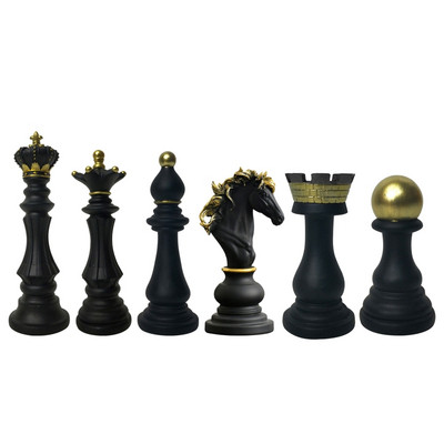 Chess Ornament Collectible Figurine Craft Furnishing for Home House Decorations Desk Table Cabinet Arrangement Gifts