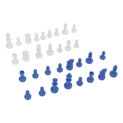 Asendusmalenupud Chessmeni kujukesed Universaalsed PS plastist vastupidavad peole
