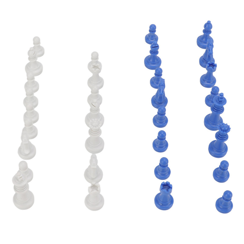 Piese de șah de schimb Piese de figurine de șah universal PS Plastic robust pentru petrecere