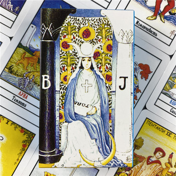 Руска колода Таро с джобен размер Карти Таро за опции за настолна игра за гадаене на съдбата