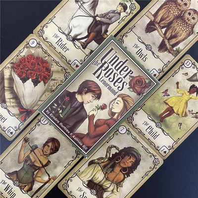 2021-es új Night Sun Tarot kártyák és PDF útmutató Jóslás Deck Szórakoztató Partik Társasjáték Támogatás Drop Shipping