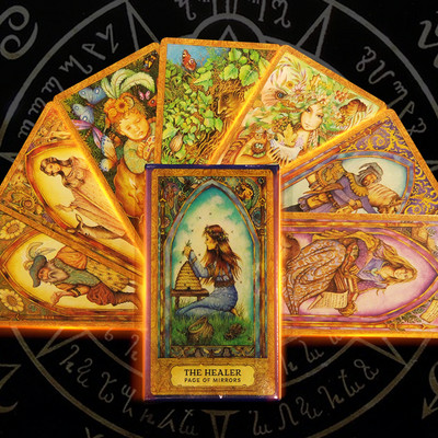 2022 Nou Sosire Niet-traditionele Tarot Oracle Card Dinination Fate Tarots Deck Joc de masă Carte de joc de înaltă calitate