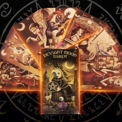 2022 Nou Sosire Niet-traditionele Tarot Oracle Card Dinination Fate Tarots Deck Joc de masă Carte de joc de înaltă calitate