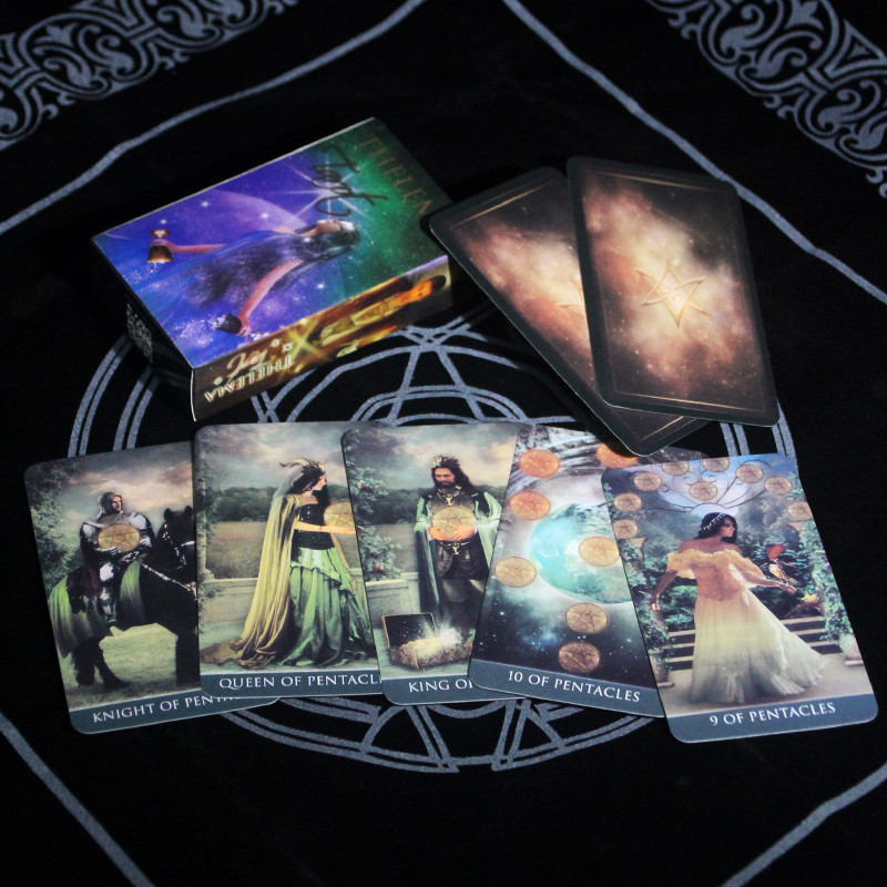 2022 Nou Sosire Niet-traditionele Tarot Oracle Card Dinination Fate Tarots Deck Joc de masă Carte de joc de înaltă calitate